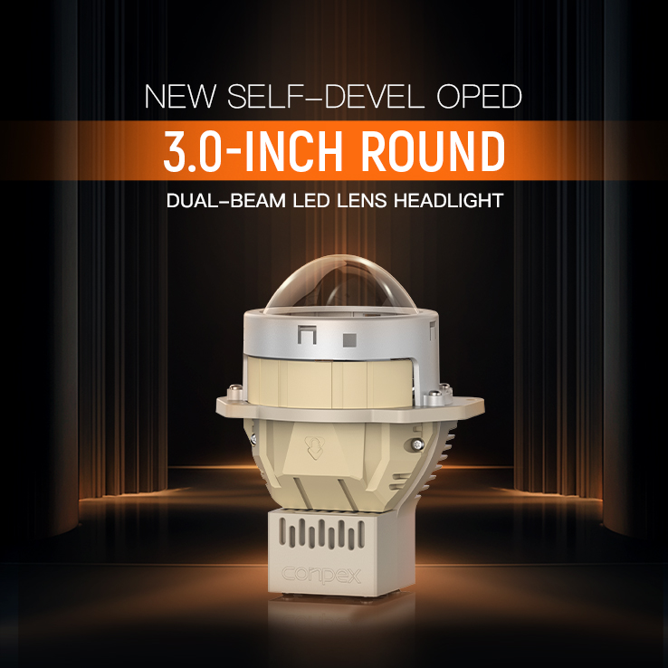 3.0 Inch LED Projector Lens, bi-LED projector lens headlight