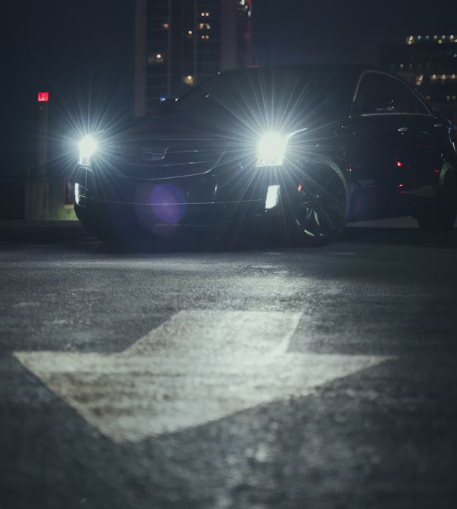 High brightness car LED headlights