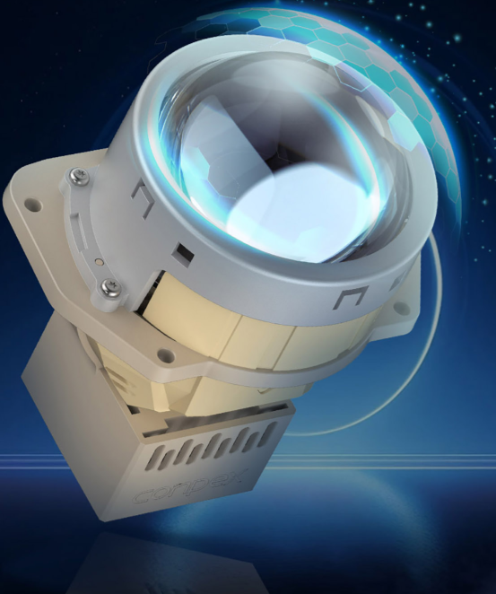 Ordinary Car LED Headlights, Bi-LED Projector Lens Headlights